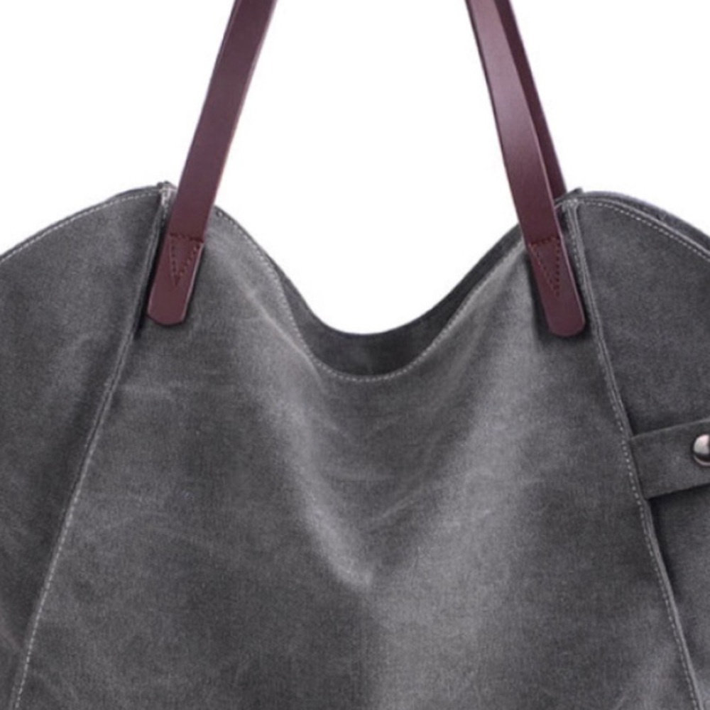 ▪️Minimalist Gray Large Tote-Large - Picture 2 of 6